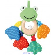 Frecher Frosch mit Beissring,  Baby-Spielzeug