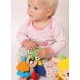 Frecher Frosch mit Beissring,  Baby-Spielzeug