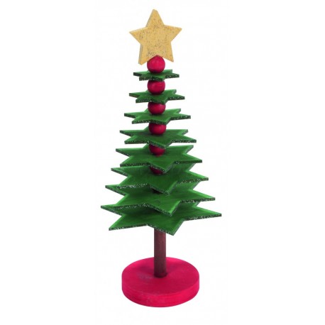 Bastelset 3D Weihnachtsbaum zum Selbstgestalten