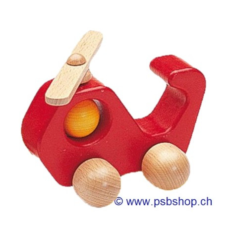 Heli rot L 15cm- Kleinstkindspielzeug