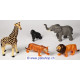 Wilde Tiere 5-St. gross, Aufstellfiguren-Set