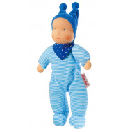 Baby Schatzi blau 28 cm, Waldorf Schmusepuppen