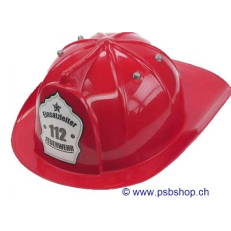 Feuerwehrhelm rot ab 3-jährig