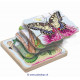 Lagenpuzzle - Schmetterling 28-teileg 205 x 205 x 20 mm, Alter: 4+