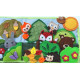 Tiere des Waldes, Textil- Spielbuch mit 10 Tierfiguren