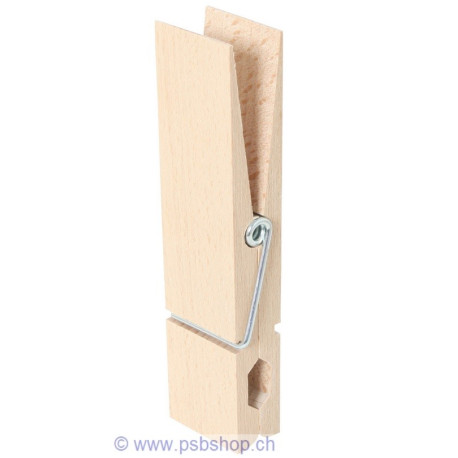 Holzklammer 150 mm natur