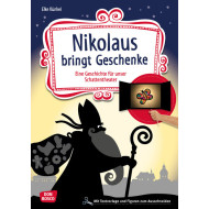 Nikolaus bringt Geschenke - unser Schattentheater mit Textvorlagen und Figuren zum Ausschneiden