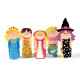 Papier Fingerpuppenset 8 Fantasy-Girls