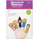 Papier Fingerpuppenset 8 Fantasy-Girls