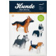 4 Hunde, Papier Bausatz