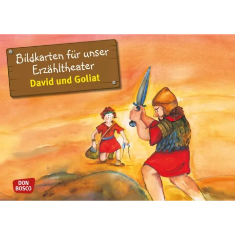 David und Goliat. Kamishibai Bildkartenset