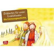 Die Emmausgeschichte. Kamishibai Bildkartenset