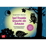 Igel Freddi braucht ein Zuhause.ine Herbstgeschichte für unser Schattentheater.