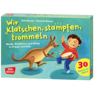 Wir klatschen, stampfen, trommeln