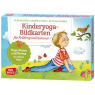 Kinderyoga-Bildkarten für Frühling und Sommer