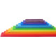 Regenbogen Bauplatten 11 Teile