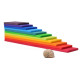 Regenbogen Bauplatten 11 Teile