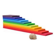 Regenbogen Bauplatten 11 Teile