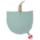 Kuscheltuch, Waldorfwichtel gross turquoise