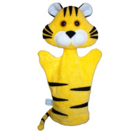 Tiger, Handpuppen für Erwachsene Hände