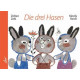 Die drei Hasen, Fingerpuppen-Märchen-Set um Geschichten nachzuspielen.