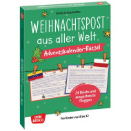 Weihnachtspost aus aller Welt. Adventskalender-Rätsel für Kinder von 8 bis 12