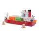 Harbor Line - Containerschiff Frachtschiff mit Container, 60 x 19 x 27, 5 cm, ab 3-jährig