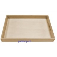 Tablett aus Holz, 37,5x24,5 cm