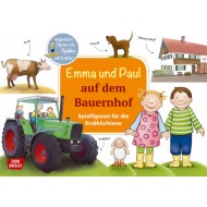 Emma und Paul auf dem Bauernhof.  Ausgestanzte Figuren zum Spielen und Erzählen